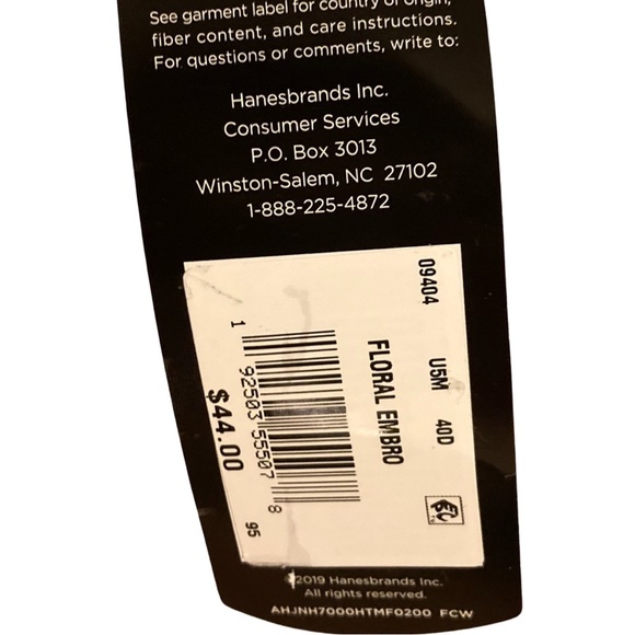 Maidenform smartzone cups pink floral lace bra new with tags size 40D. - Picture 4 of 4